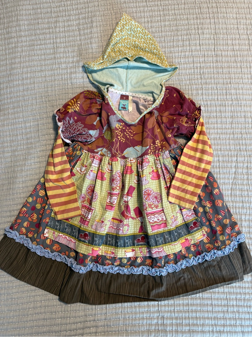 Matild Jane Apron Hooded Dress